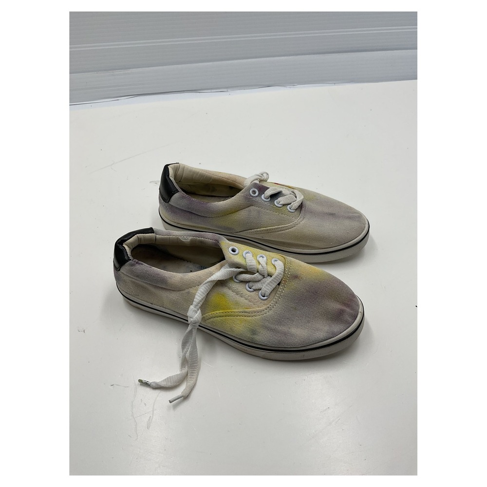 Vitalia Sport Women's Tie Dye Canvas Sneakers Size 6‎
